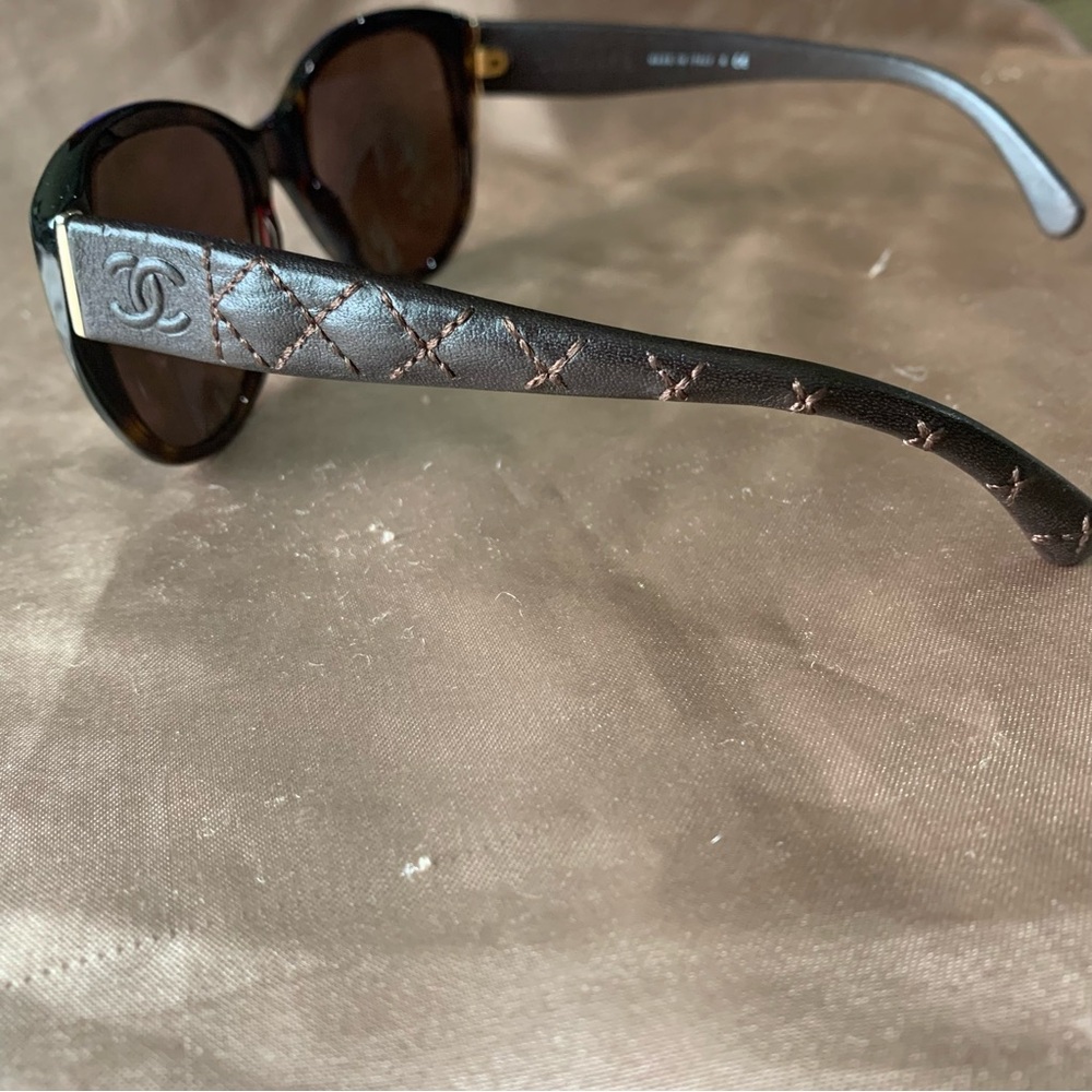 Chanel Lambskin Quilted Sunglasses - Picture 4 of 12
